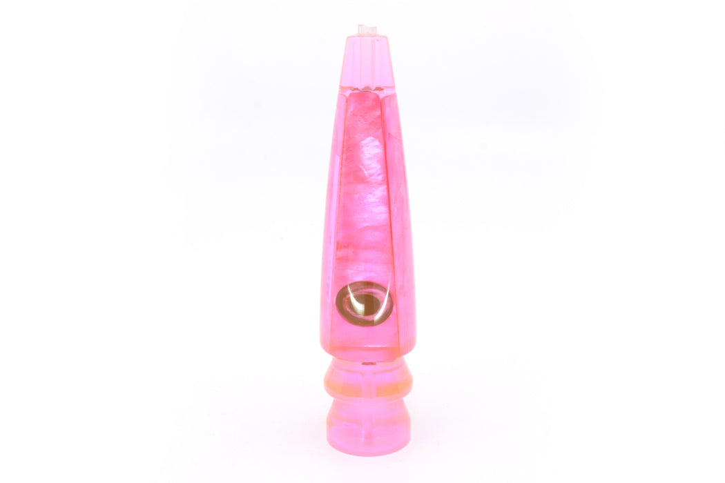Moyes Lures Fluorescent Pink MOP Taxi Eyes Ono Rocket 9" 5oz GZE