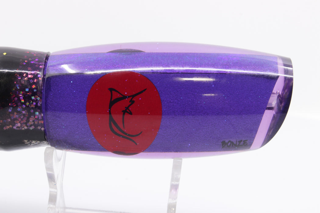 Bonze Lures Purple Rainbow Red Eyes Behemoth 12" 11.2oz Purple/Green