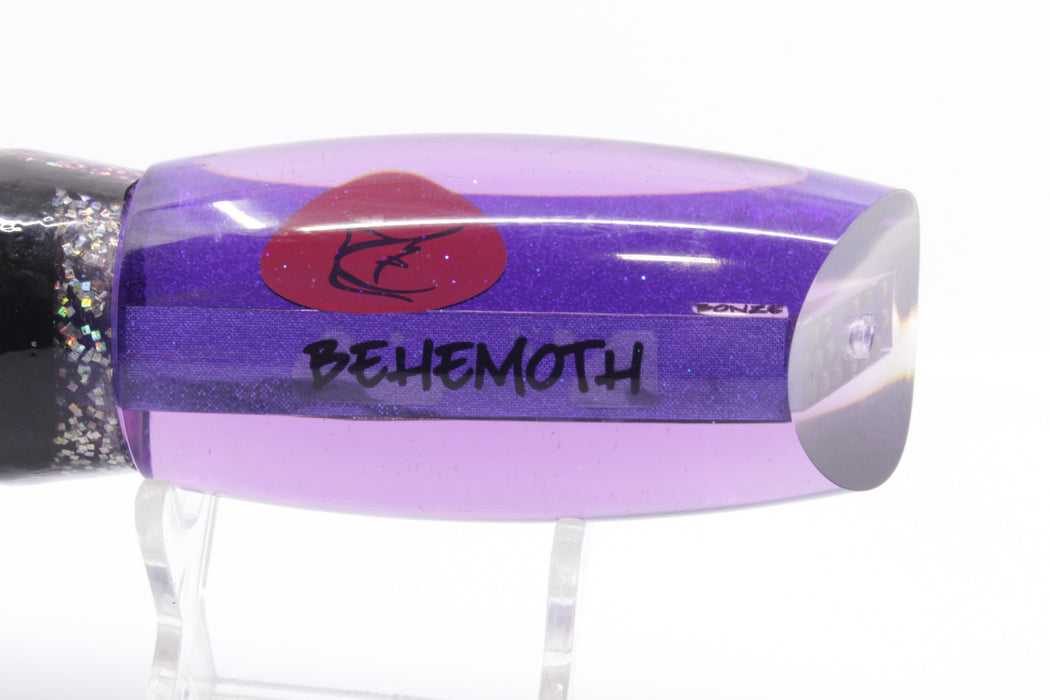 Bonze Lures Purple Rainbow Red Eyes Behemoth 12" 11.2oz Purple/Green