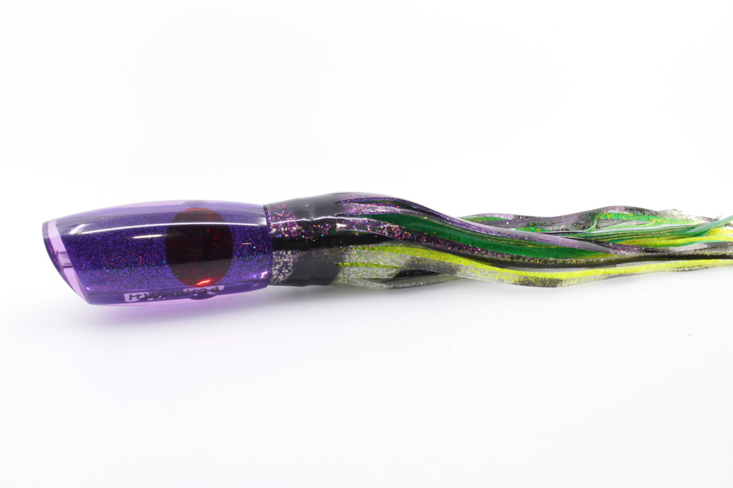 Bonze Lures Purple Rainbow Red Eyes Behemoth 12" 11.2oz Purple/Green