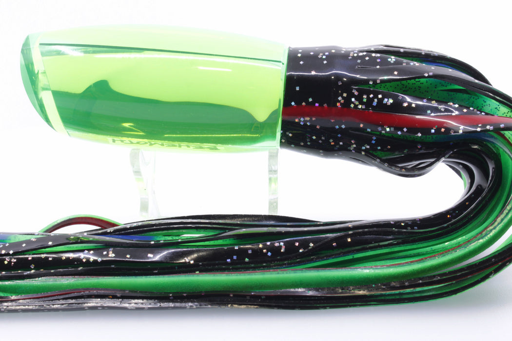 Bonze Lures Chartreuse Mirrored Behemoth 12" 11.2oz Black/Green