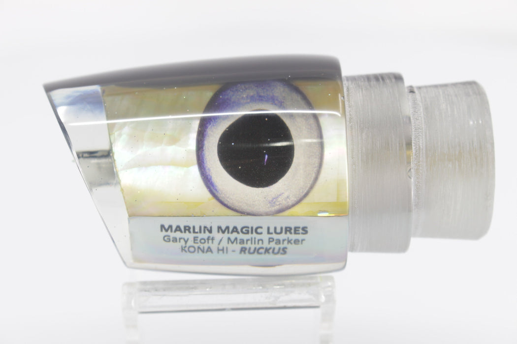 Marlin Magic Golden MOP Black Back Taxidermy Eyes Ruckus 12" 7.2oz