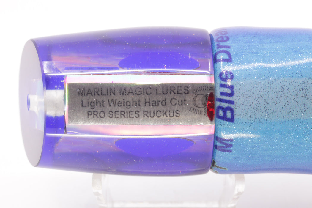 Marlin Magic Pro Series Pink Awabi Blue Back Red Eyes Ruckus 12" 8.5oz FT Vinyl Blue Dream