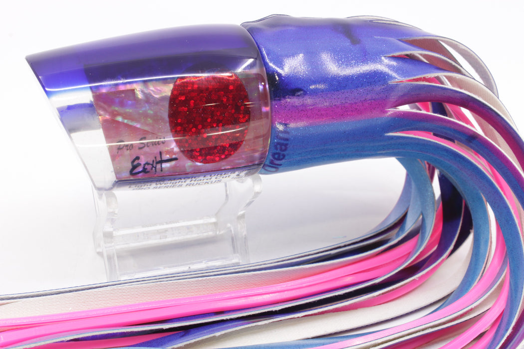 Marlin Magic Pro Series Pink Awabi Blue Back Red Eyes Ruckus 12" 8.5oz FT Vinyl Blue Dream