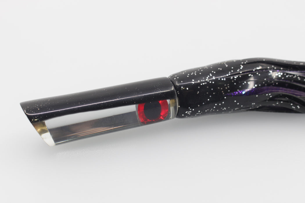 Coggin Lures Mirrored Black Back Peanut Tube 5.5" 3oz Black-Purple