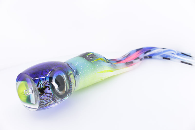 Moyes Lures Paua Shell Blue Back XL Secret 14" 9oz Skirted