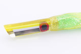 Coggin Lures Mirrored Yellow Back Peanut Tube 5.5" 3oz Yellow-Green