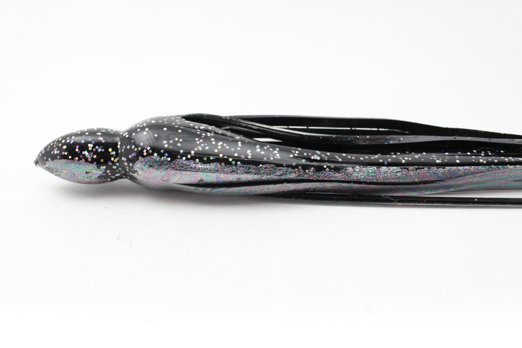 #200 BOM Replacement Skirt - Black Aurora Holographic Glitter EZ-K