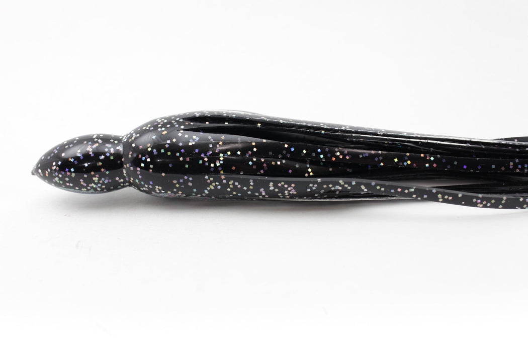 #200 BOM Replacement Skirt - Black Aurora Holographic Glitter EZ-K