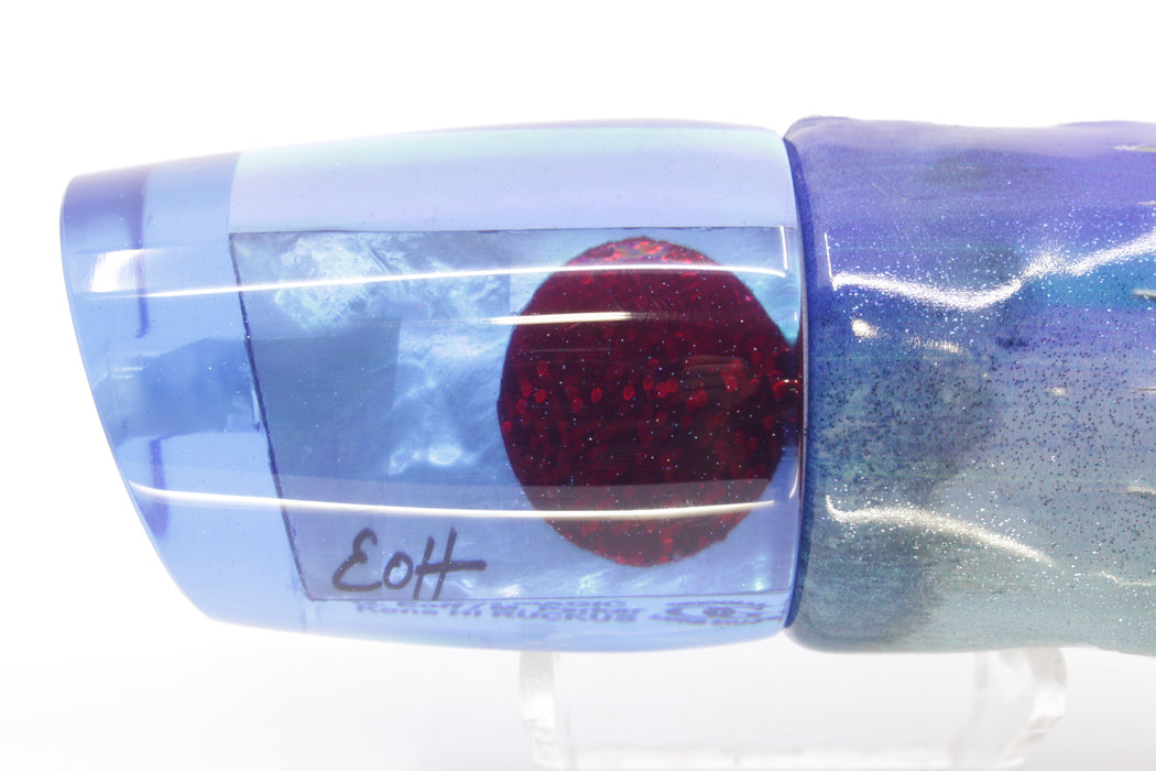 Marlin Magic Ice Blue MOP Red Eyes Ruckus 12" 9oz Fire Tailz Vinyl Aku Revisited