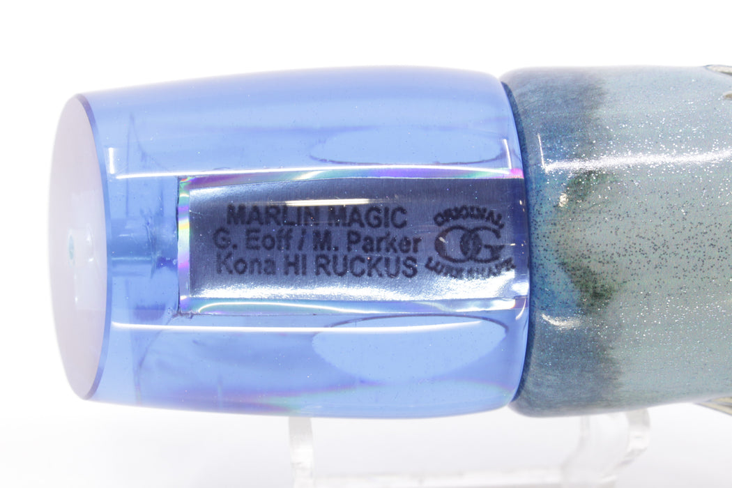 Marlin Magic Ice Blue MOP Red Eyes Ruckus 12" 9oz Fire Tailz Vinyl Aku Revisited