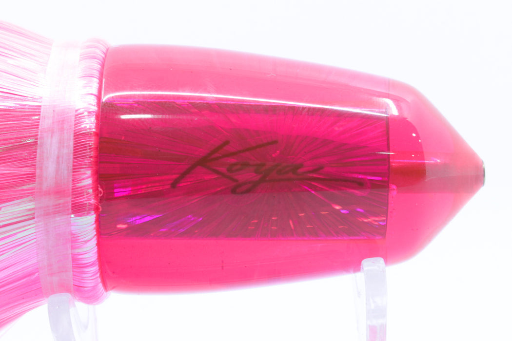 Koya Lures Pink Rainbow Starburst Bullet 9"+ 7.5oz Strobez Pink