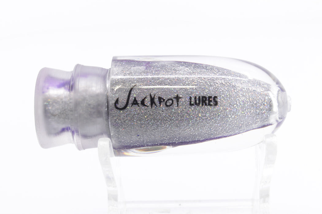 Jackpot Lures Purple-Silver Fish Head Small Bullet 9" 5.3oz