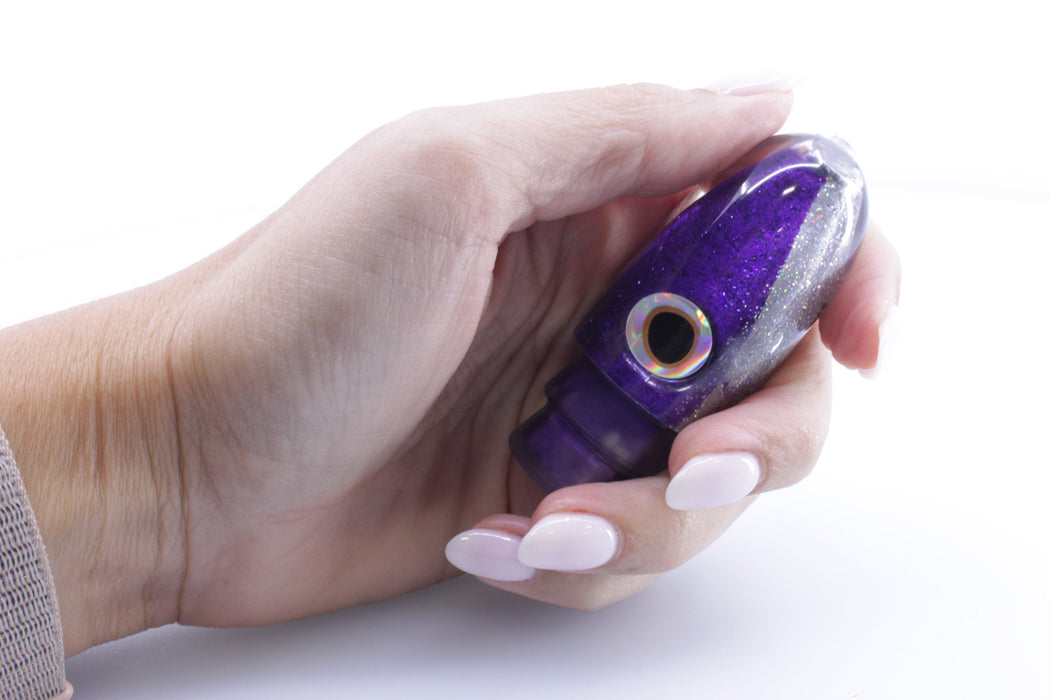 Jackpot Lures Purple-Silver Fish Head Small Bullet 9" 5.3oz EZ-K