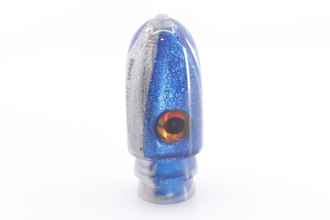 Jackpot Lures Blue-Silver Fish Head Small Bullet 9" 5.3oz