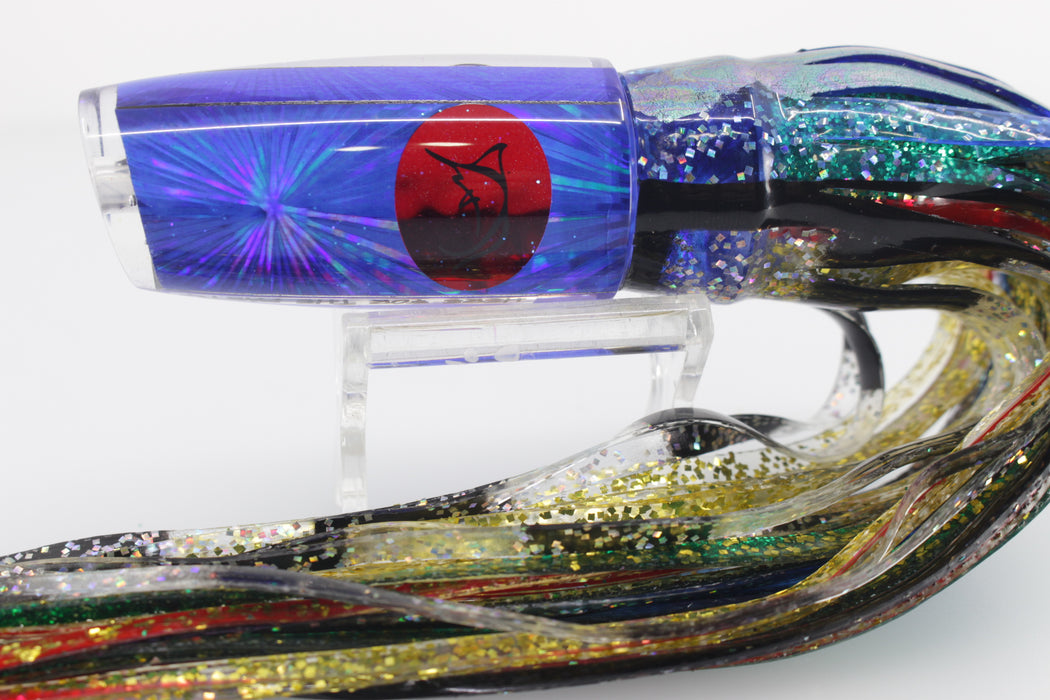 Bonze Lures Blue Starburst Red Eyes Here For The Party 10" 8oz Evil