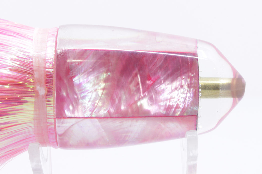 Koya Lures Pink MOP Bullet 9"+ 7.5oz Flashabou Pink/Purple-Ice Blue