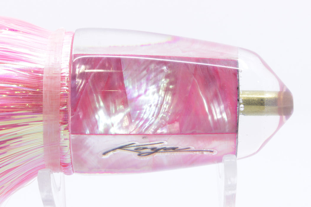 Koya Lures Pink MOP Bullet 9"+ 7.5oz Flashabou Pink/Purple-Ice Blue