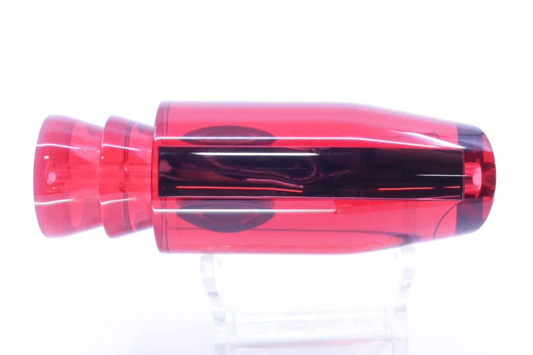 Moyes Lures Red Mirrored Taxi Eyes O.S. Plunger 12" 4.2oz