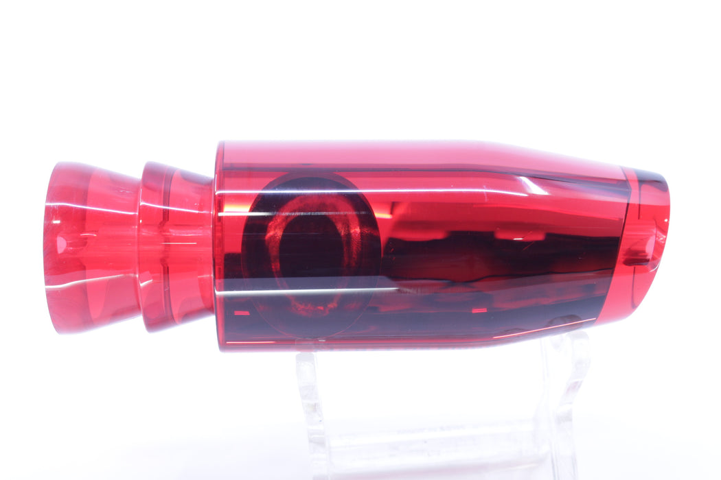 Moyes Lures Red Mirrored Taxi Eyes O.S. Plunger 12" 4.2oz