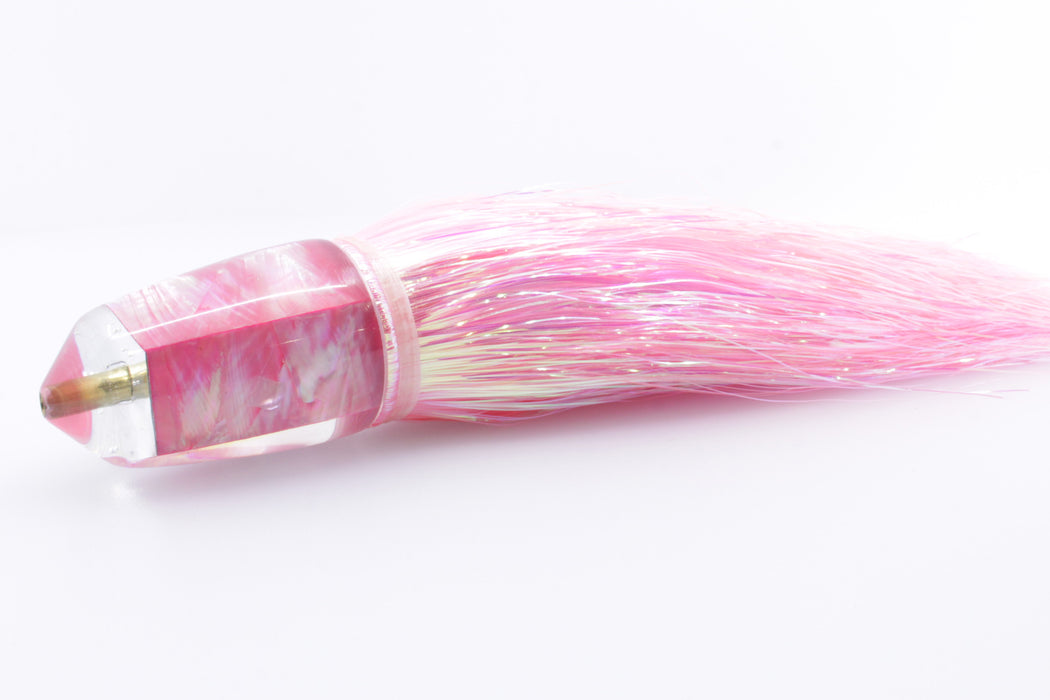 Koya Lures Pink MOP Bullet 9"+ 7.5oz Flashabou Pink/Purple-Ice Blue