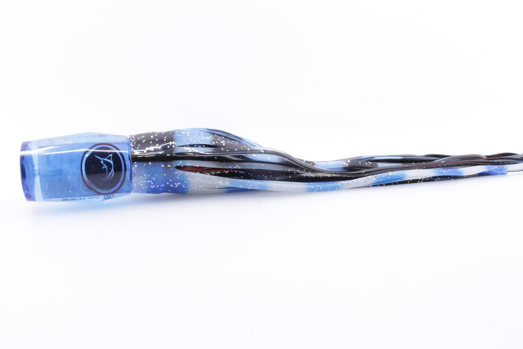 Bonze Lures Blue MOP Black Eyes Islander 12" 8.7oz Blue-Black-White