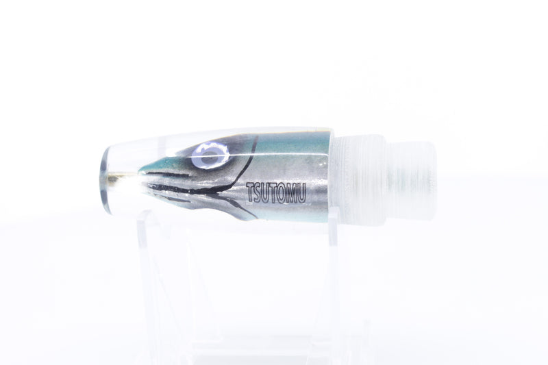 Tsutomu Lures Black-Green Fish Head Ali'i Invert 7" 4.3oz EZ-K