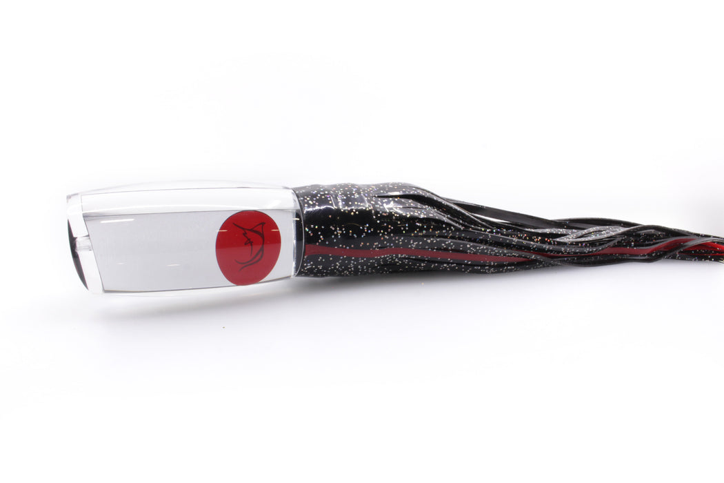 Bonze Lures Clear Mirrored Red Eyes Violator 14" 17oz Black