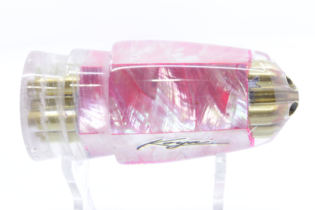 Koya Lures Pink MOP 4-Hole Bullet 9"+ 6oz