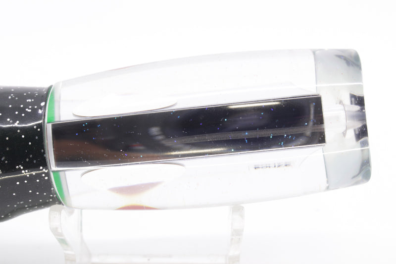 Bonze Lures Mirrored Red Eyes Jackhammer 10" 8.5oz Skirted Black-Green