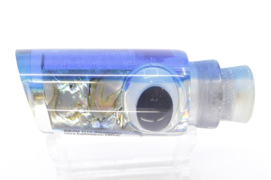 Marlin Magic Lures "DPL" 80's Real Abalone Blue Back Medium Tube 9" 3.2oz New Pre-Owned