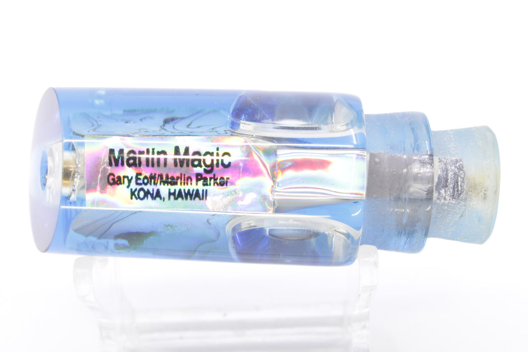 Marlin Magic Lures "DPL" 80's Real Abalone Blue Back Medium Tube 9" 3.2oz New Pre-Owned