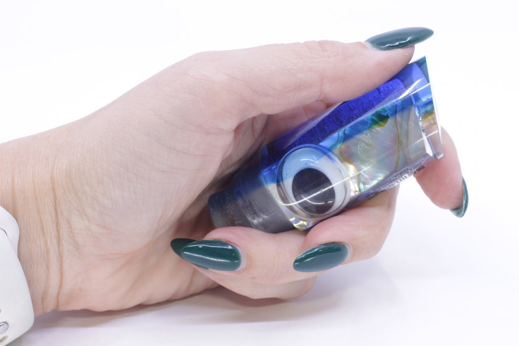 Marlin Magic Lures "DPL" 80's Real Abalone Blue Back Medium Tube 9" 3.2oz New Pre-Owned