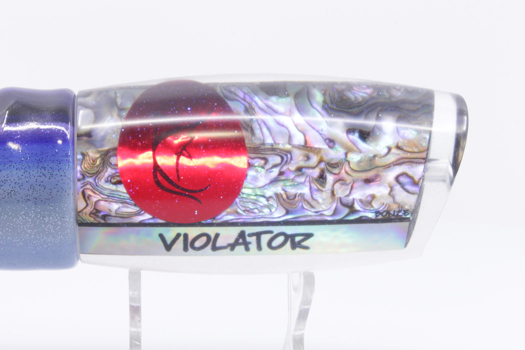 Bonze Lures Paua Shell Red Eyes Violator 14" 14.6oz Fired Up Skipjack