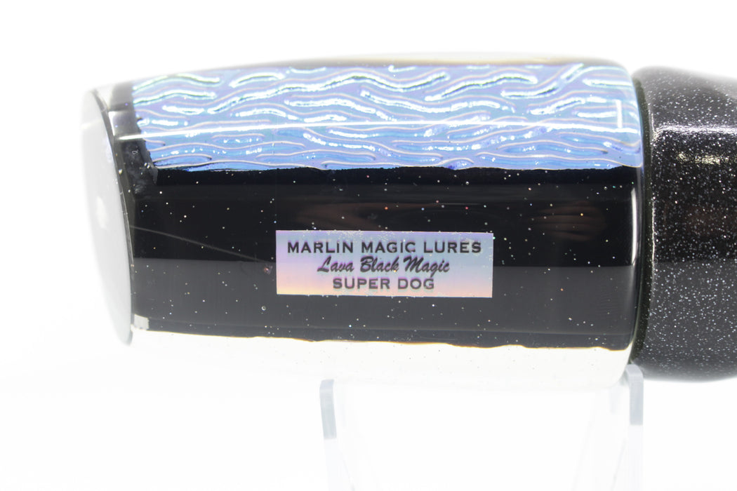 Marlin Magic Green-Blue Lava Black Magic Super Dog 16" 14oz Vinyl Black