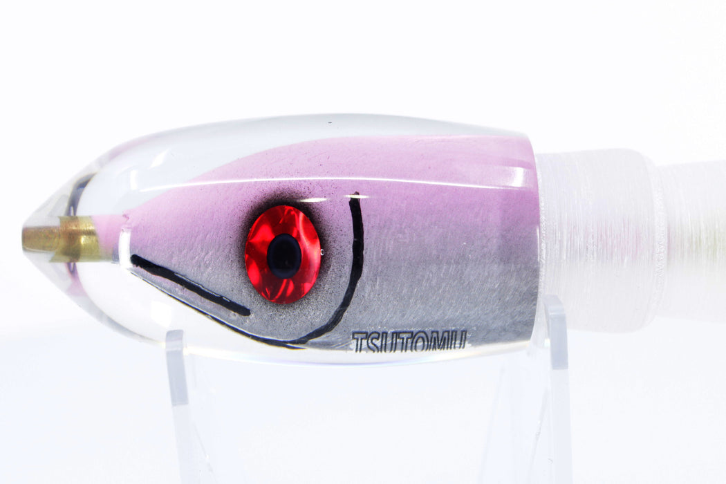 Tsutomu Lures Pink Salmon Fish Head Red Eyes Moke Bullet 9" 4.8oz