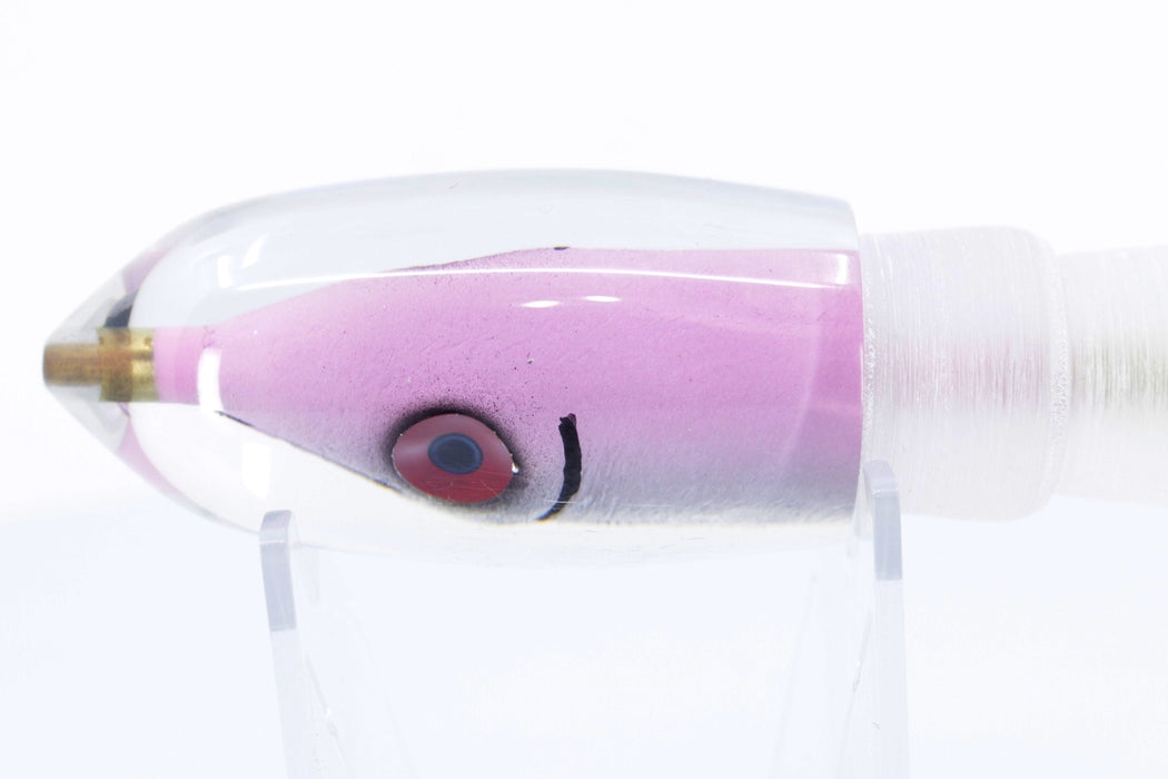 Tsutomu Lures Pink Salmon Fish Head Red Eyes Moke Bullet 9" 4.8oz