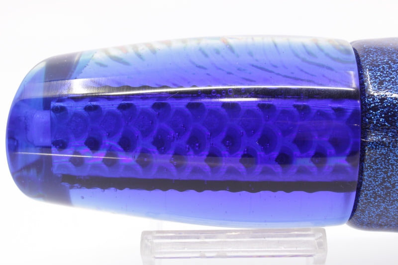 Marlin Magic Blue-Purple Lava Blue Back Large Pear 12" 11oz Vinyl Dark Blue