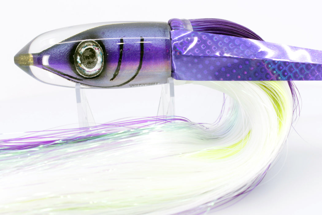 Grander Marlin Tackle "Aku Bar" Kona Strong Flap & Rigged Tsutomu H1 Bullet Spreader Bar