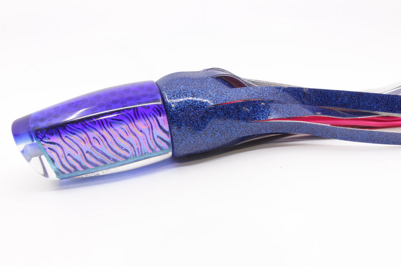 Marlin Magic Blue-Purple Lava Blue Back Large Pear 12" 11oz Vinyl Dark Blue