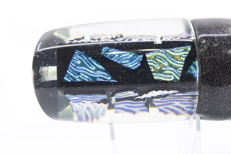 Marlin Magic Lures Ice Blue-Akule-Turquoise Cracked Lava XL Henry 16" 15oz Vinyl