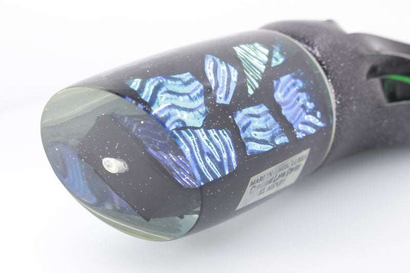Marlin Magic Lures Ice Blue-Akule-Turquoise Cracked Lava XL Henry 16" 15oz Vinyl