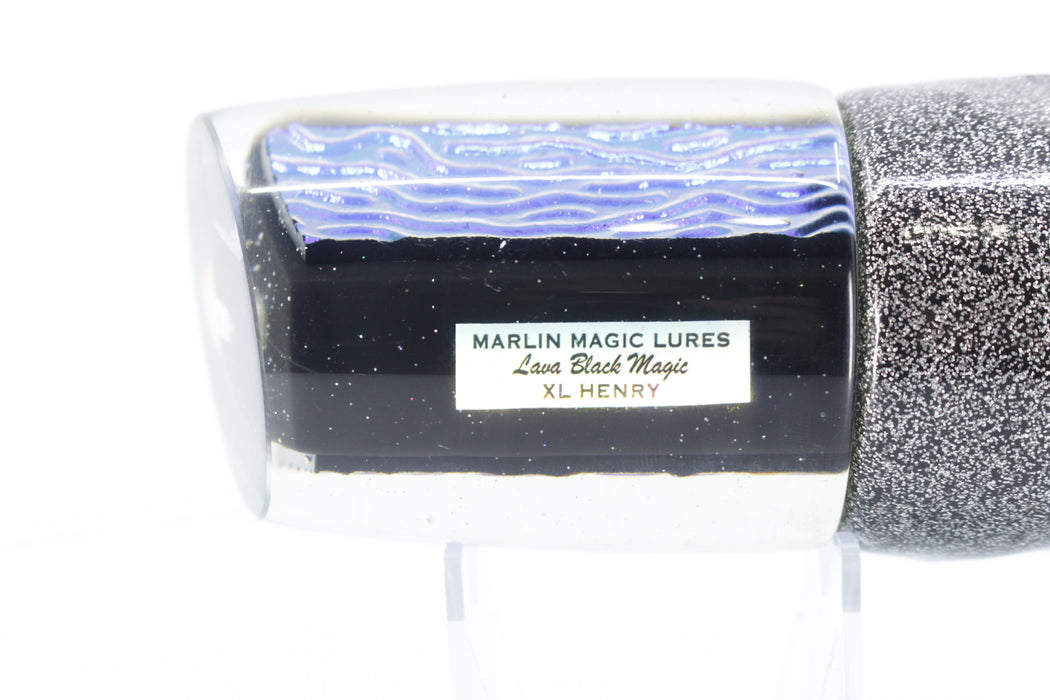 Marlin Magic Lures Green-Blue Lava Black Magic XL Henry 16" 15oz Vinyl Charcoal