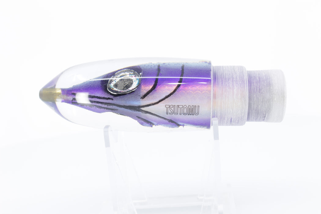 Tsutomu Lures Purple Malolo Fish Head H1 Bullet 9"+ 7.2oz