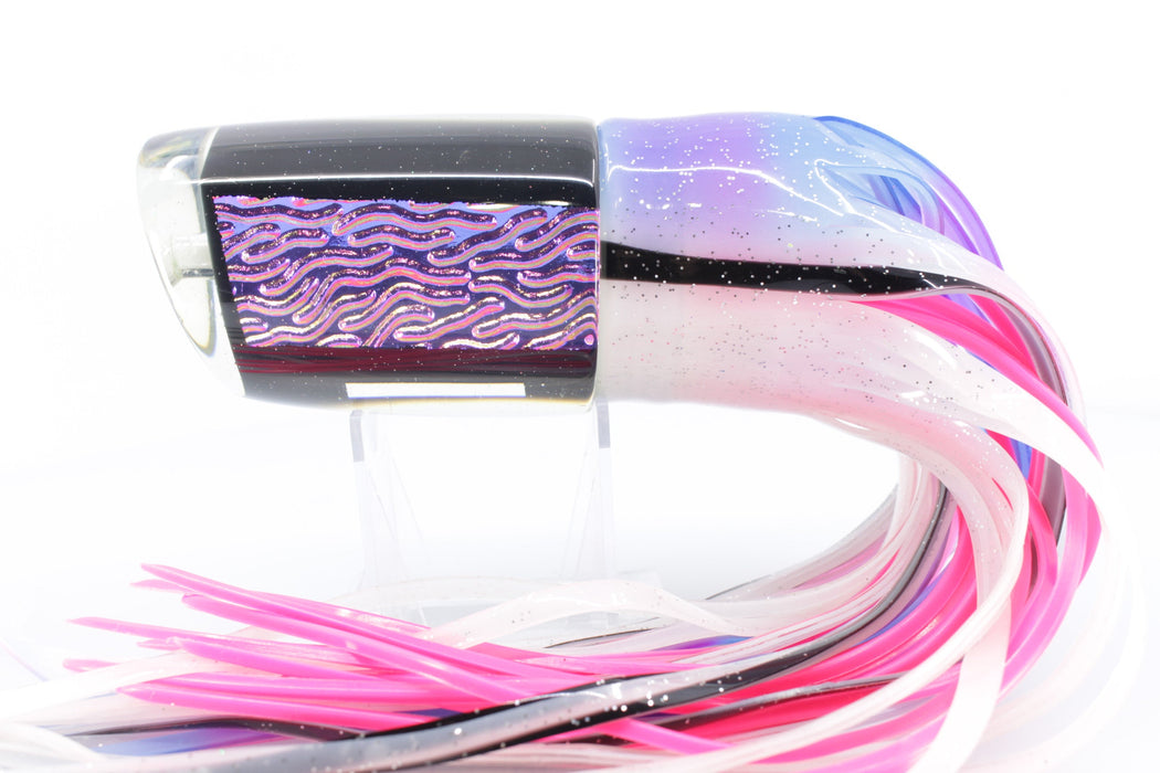 Marlin Magic Lures Purple-Pink Lava Black Magic XL Henry 16" 16oz Skirted Gay Bob EZ-K
