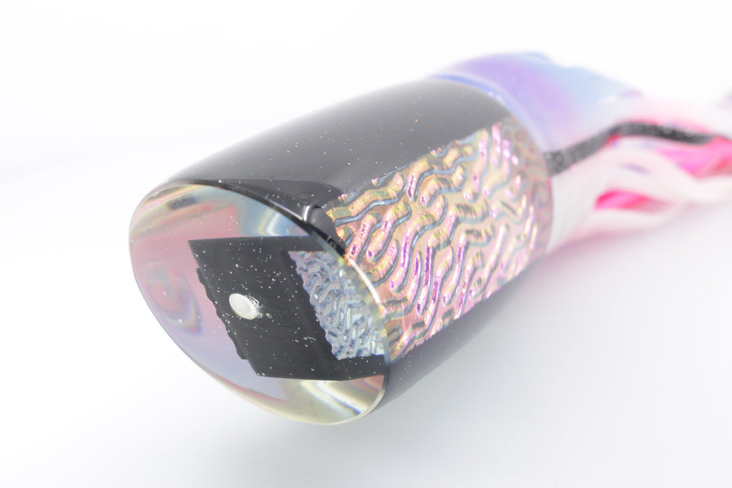 Marlin Magic Lures Purple-Pink Lava Black Magic XL Henry 16" 16oz Skirted Gay Bob EZ-K