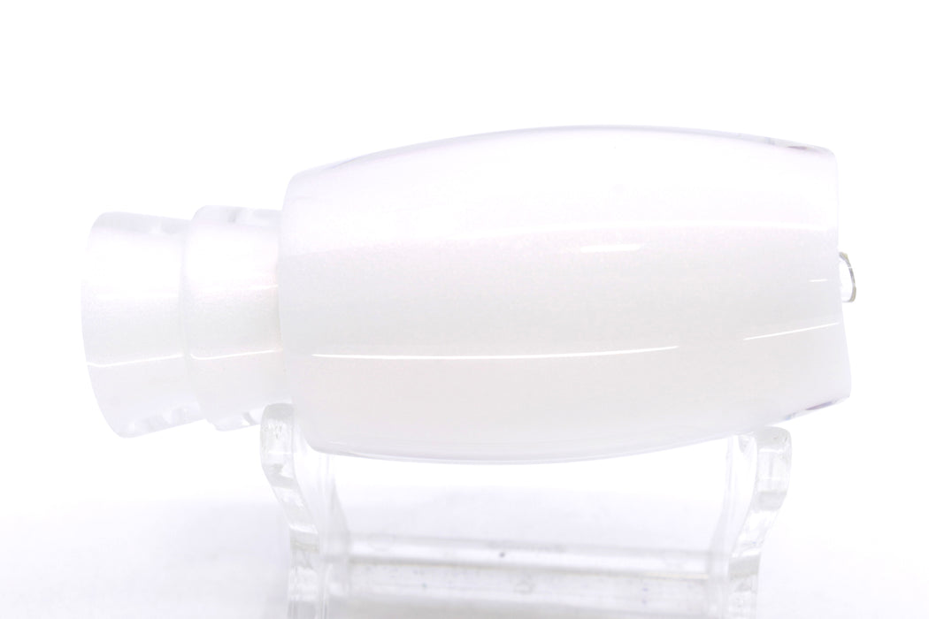 Moyes Lures White MOP White Back Taxi Eyes Small Argus 9" 2oz GZE