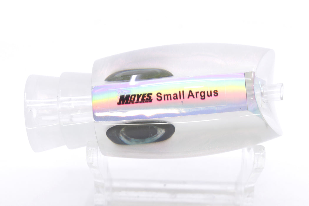 Moyes Lures White MOP White Back Taxi Eyes Small Argus 9" 2oz GZE