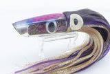 Unknown Purple Abalone Purple-Blue Back Scoop Face 7" 4oz Near New Pre-Owned