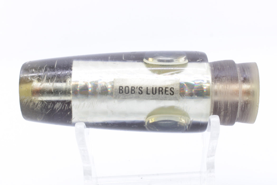 Bob's Lures Silver Rainbow Black-Purple Back Reverse Scoop 9" 4.2oz Used Pre-Owned GZE